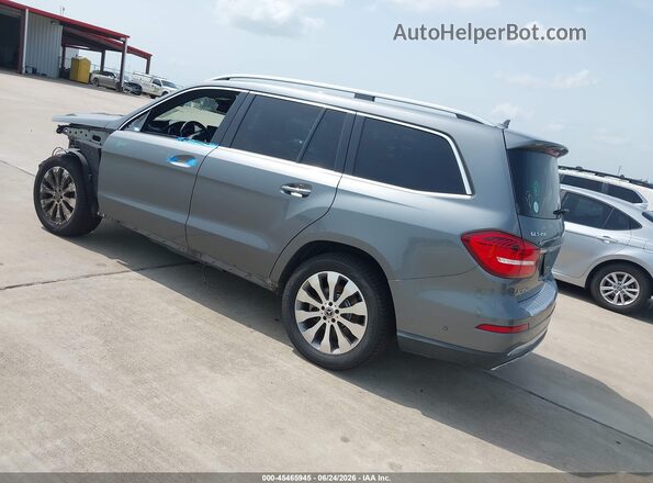 4JGDF6EE1HA968438 2017 MERCEDES-BENZ GLS 450 Gray Trasero izquierdo
