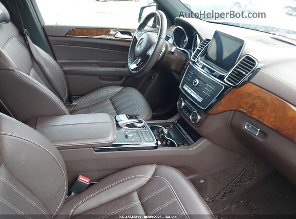 4JGDF6EE1KB228003 2019 MERCEDES-BENZ GLS 450 Black Widok wnętrza z przodu