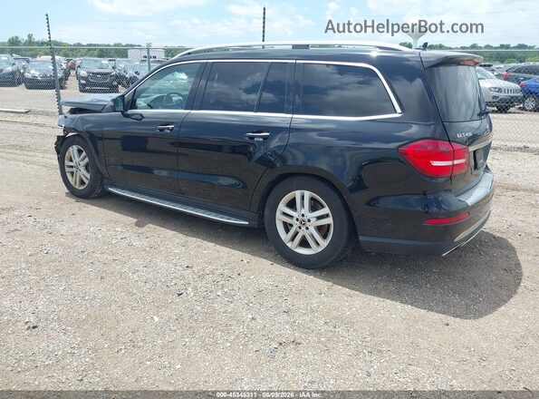 4JGDF6EE1KB228003 2019 MERCEDES-BENZ GLS 450 Black Tył lewy