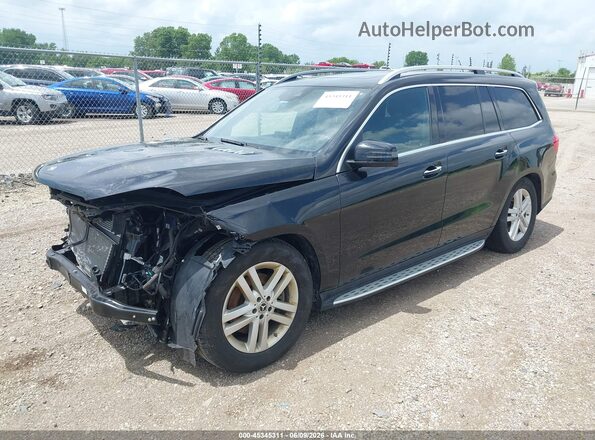 4JGDF6EE1KB228003 2019 MERCEDES-BENZ GLS 450 Black Przód lewy
