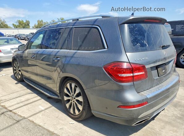4JGDF6EE1KB239888 2019 MERCEDES-BENZ GLS Серый Задняя левая четверть