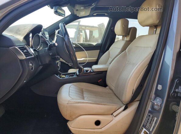 4JGDF6EE1KB239888 2019 MERCEDES-BENZ GLS Серый Вид салона спереди
