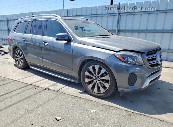 4JGDF6EE1KB239888 2019 MERCEDES-BENZ GLS Серый Передняя правая четверть