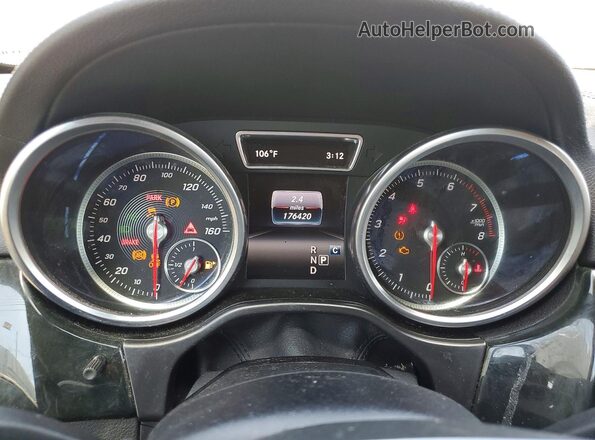 4JGDF6EE1KB239888 2019 MERCEDES-BENZ GLS Серый Вид щитка приборов