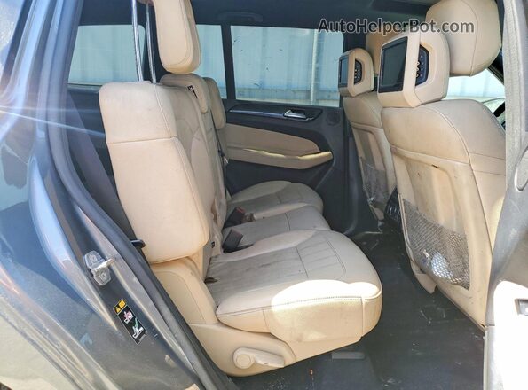 4JGDF6EE1KB239888 2019 MERCEDES-BENZ GLS Серый Вид задней части салона