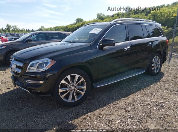 4JGDF6EE2GA653856 2016 MERCEDES-BENZ GL 450 Black წინა მარცხენა ხედი სამი მეოთხედიდან