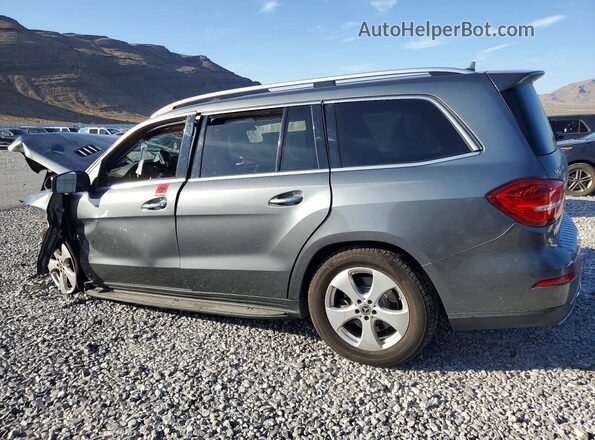 4JGDF6EE2JB005693 2018 MERCEDES-BENZ GLS Gray Trasero izquierdo
