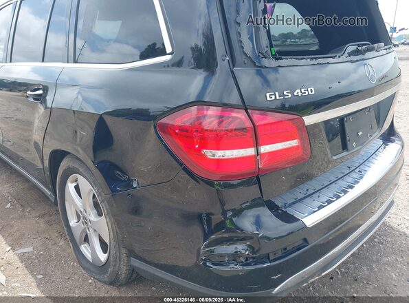 4JGDF6EE2JB132993 2018 MERCEDES-BENZ GLS 450 Черный Вид спереди