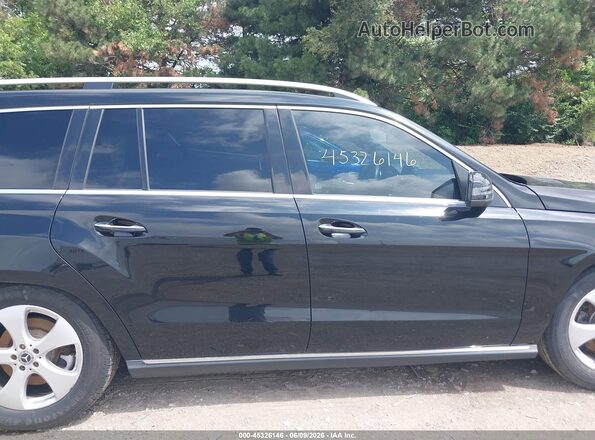4JGDF6EE2JB132993 2018 MERCEDES-BENZ GLS 450 Черный Вид задней части салона