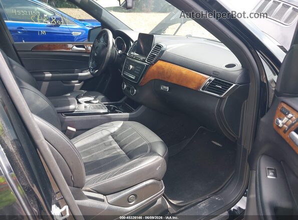4JGDF6EE2JB132993 2018 MERCEDES-BENZ GLS 450 Черный Вид салона спереди