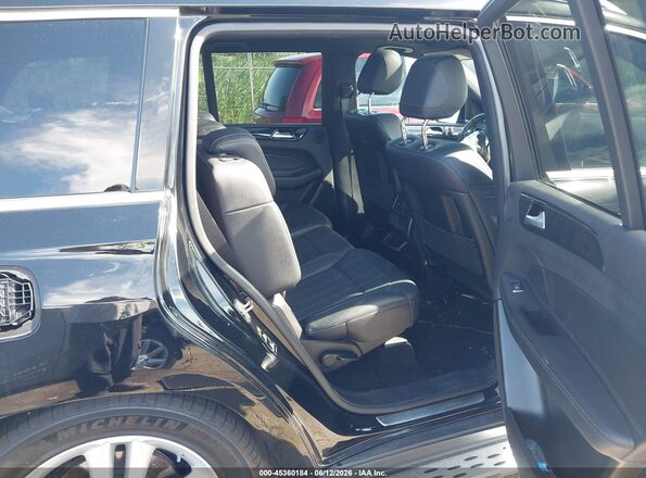4JGDF6EE2JB171146 2018 MERCEDES-BENZ GLS 450 Black Widok naklejki z numerem VIN