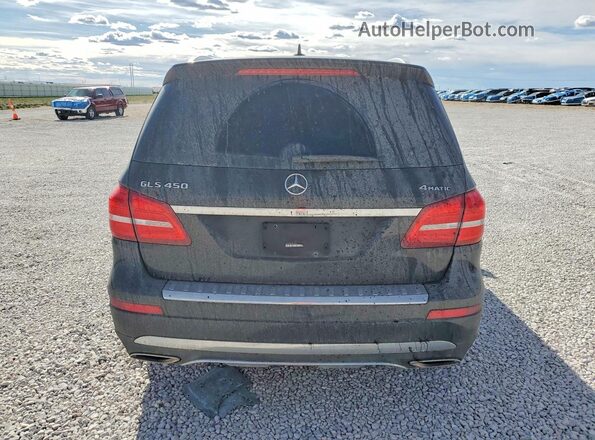 4JGDF6EE2KB219715 2019 MERCEDES-BENZ GLS Черный Вид сзади