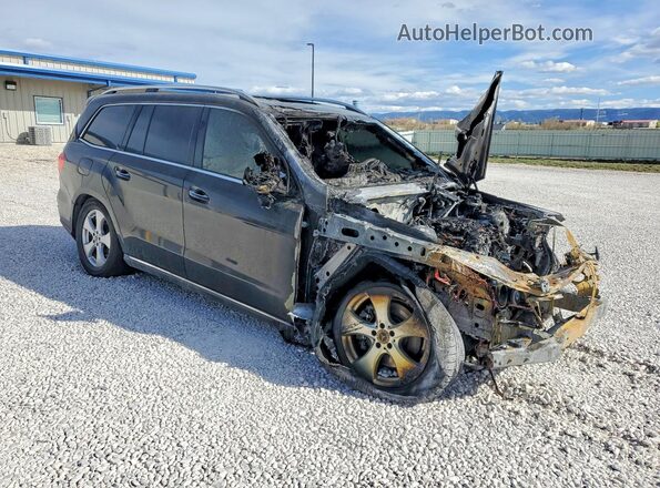4JGDF6EE2KB219715 2019 MERCEDES-BENZ GLS Черный Передняя правая четверть