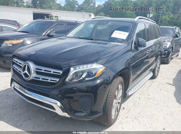 4JGDF6EE2KB222131 2019 MERCEDES-BENZ GLS 450 Black Vista tres cuartos delantera izquierda