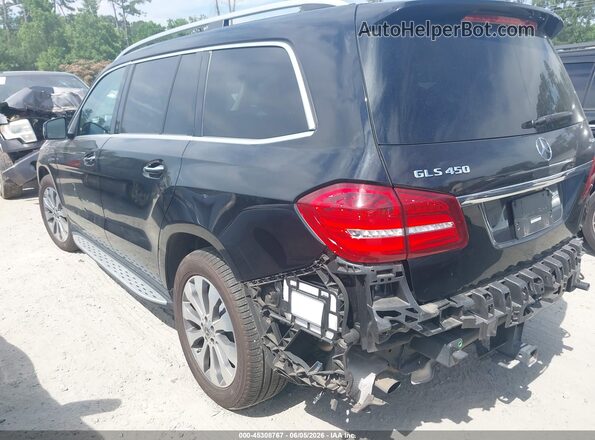 4JGDF6EE2KB222131 2019 MERCEDES-BENZ GLS 450 Black Trasero izquierdo