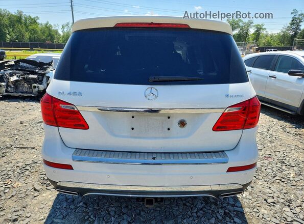 4JGDF6EE3GA712574 2016 MERCEDES-BENZ GL-CLASS White Widok z tyłu