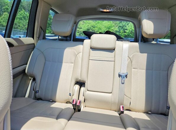 4JGDF6EE3GA712574 2016 MERCEDES-BENZ GL-CLASS White Widok tylnych siedzeń