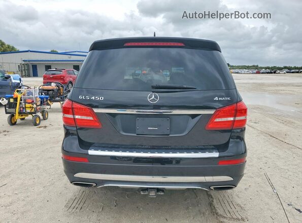 4JGDF6EE3HA779774 2017 MERCEDES-BENZ GLS Black Rear view