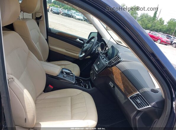 4JGDF6EE3HA787633 2017 MERCEDES-BENZ GLS 450 Blue Սալոնի դիմացի տեսք