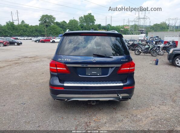 4JGDF6EE3HA787633 2017 MERCEDES-BENZ GLS 450 Blue 