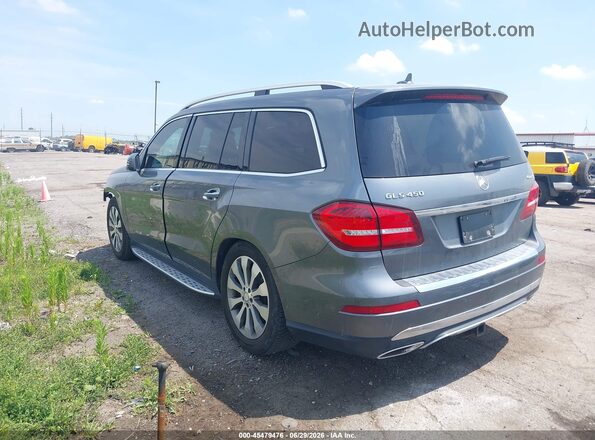 4JGDF6EE3HA874156 2017 MERCEDES-BENZ GLS 450 Gray Задня ліва чверть