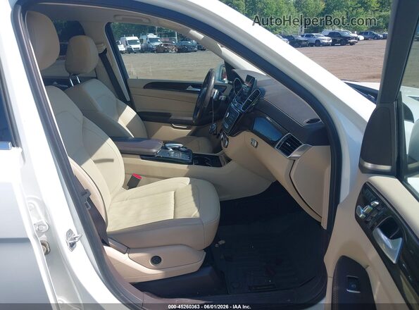 4JGDF6EE3HA914901 2017 MERCEDES-BENZ GLS 450 White წინა სალონის ხედი