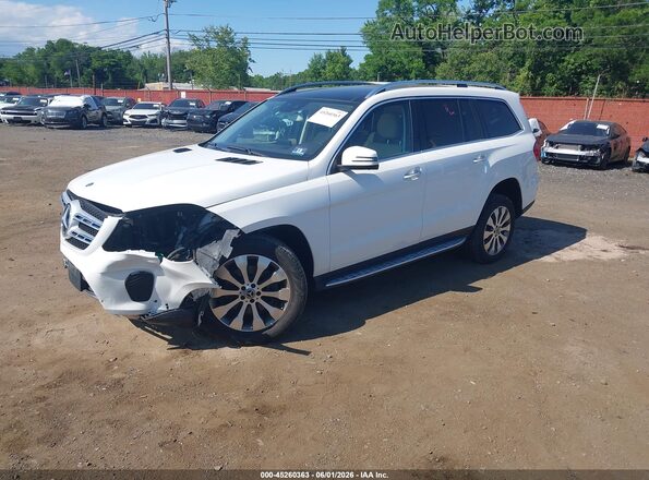 4JGDF6EE3HA914901 2017 MERCEDES-BENZ GLS 450 White წინა მარცხენა ხედი სამი მეოთხედიდან