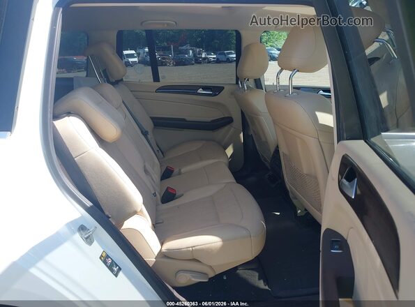 4JGDF6EE3HA914901 2017 MERCEDES-BENZ GLS 450 White VIN კოდის სტიკერის ხედი