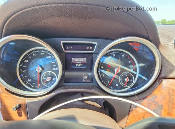 4JGDF6EE3JA996800 2018 MERCEDES-BENZ GLS Белый Вид щитка приборов
