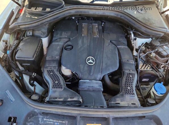 4JGDF6EE3JA996800 2018 MERCEDES-BENZ GLS Белый Вид подкапотного пространства