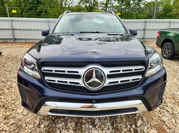 4JGDF6EE3JB027640 2018 MERCEDES-BENZ GLS Синий 