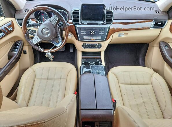 4JGDF6EE3JB027640 2018 MERCEDES-BENZ GLS Синий 