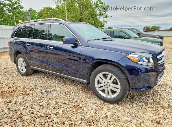 4JGDF6EE3JB027640 2018 MERCEDES-BENZ GLS Синий 