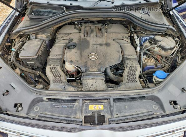 4JGDF6EE3JB027640 2018 MERCEDES-BENZ GLS Синий 