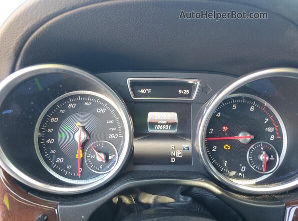 4JGDF6EE3KB229136 2019 MERCEDES-BENZ GLS Black Սարքավորումների վահանակի տեսք
