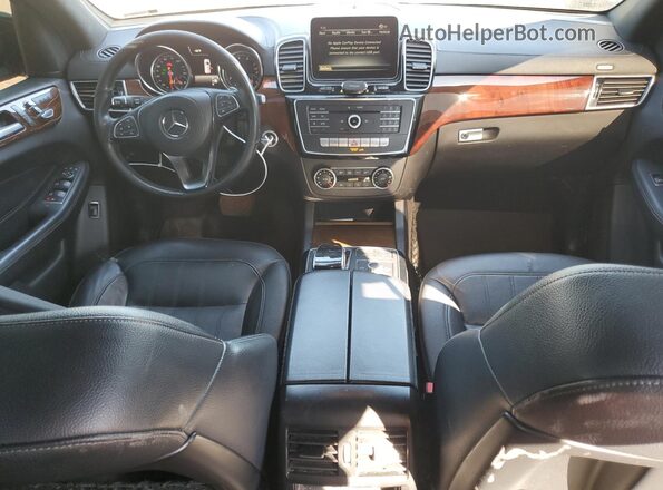 4JGDF6EE3KB229136 2019 MERCEDES-BENZ GLS Black Առջևի վահանակի տեսք