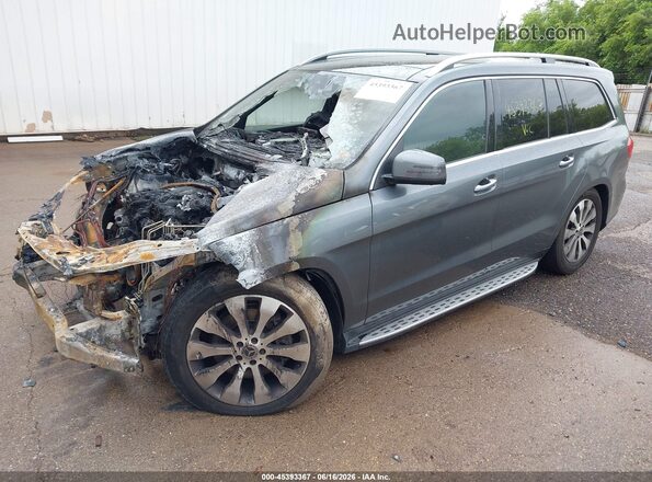4JGDF6EE4JB014119 2018 MERCEDES-BENZ GLS 450 Black Przód lewy