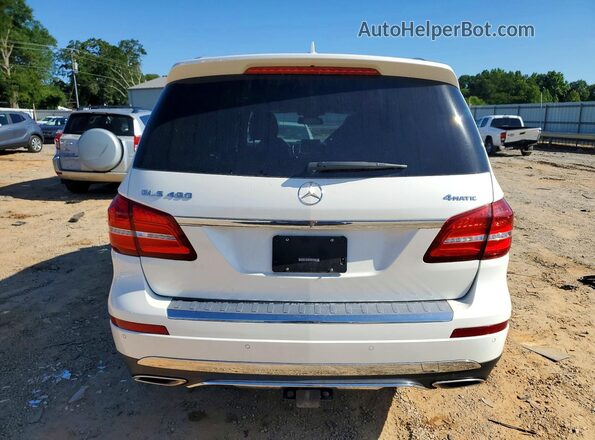 4JGDF6EE4KB239576 2019 MERCEDES-BENZ GLS Белый Вид сзади