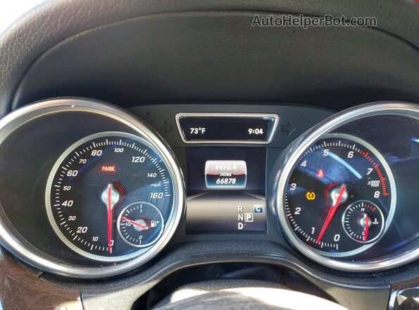 4JGDF6EE4KB239576 2019 MERCEDES-BENZ GLS Белый Вид щитка приборов