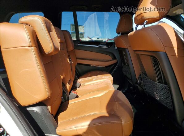 4JGDF6EE4KB239576 2019 MERCEDES-BENZ GLS Белый Вид задней части салона