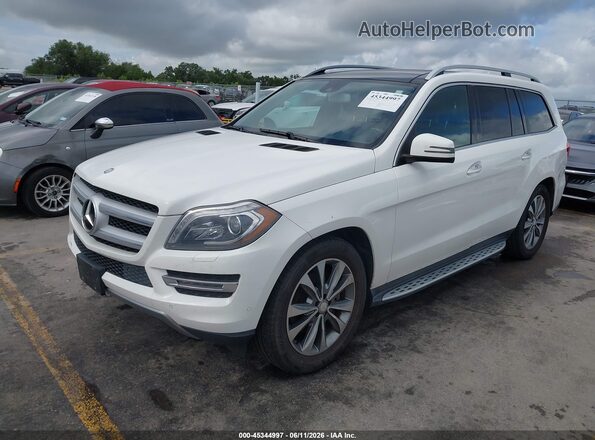 4JGDF6EE5GA682350 2016 MERCEDES-BENZ GL 450 White წინა მარცხენა ხედი სამი მეოთხედიდან