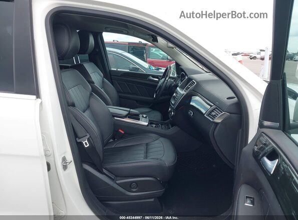 4JGDF6EE5GA682350 2016 MERCEDES-BENZ GL 450 White წინა სალონის ხედი