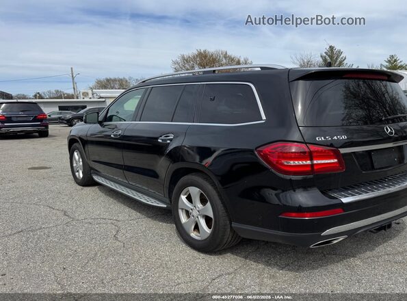 4JGDF6EE5HA752284 2017 MERCEDES-BENZ GLS 450 Black Trasero izquierdo