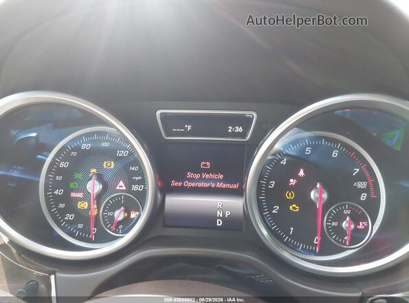 4JGDF6EE5HA779310 2017 MERCEDES-BENZ GLS 450 Red უკანა სავარძლების ხედი