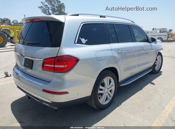 4JGDF6EE5HA821734 2017 MERCEDES-BENZ GLS 450 Silver Trasero derecho