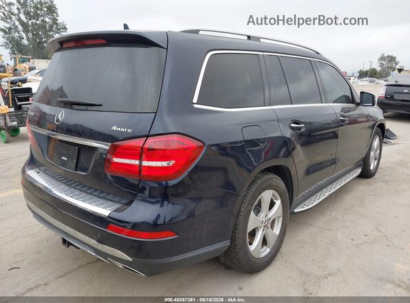4JGDF6EE5HA954445 2017 MERCEDES-BENZ GLS 450 Dark Blue Задняя правая четверть