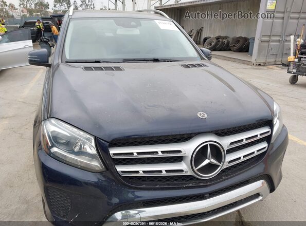 4JGDF6EE5HA954445 2017 MERCEDES-BENZ GLS 450 Dark Blue Вид спереди