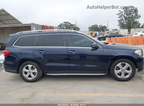 4JGDF6EE5HA954445 2017 MERCEDES-BENZ GLS 450 Dark Blue Панорамный вид салона 360°