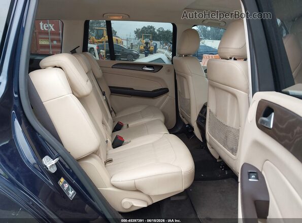 4JGDF6EE5HA954445 2017 MERCEDES-BENZ GLS 450 Dark Blue Вид наклейки с VIN-кодом