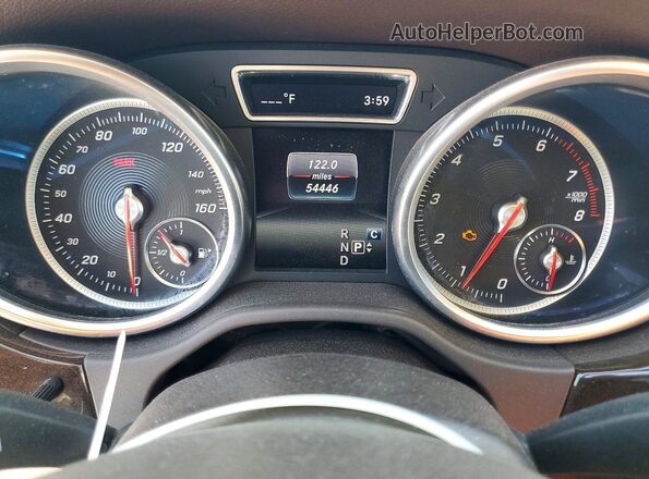 4JGDF6EE5JB053060 2018 MERCEDES-BENZ GLS White Սարքավորումների վահանակի տեսք